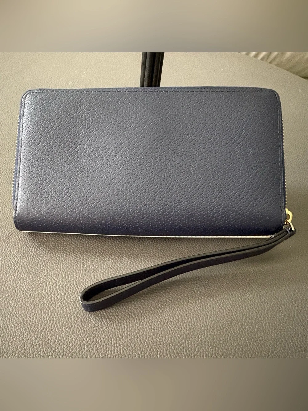 Kate Spade Anita Grove Street Two Tone Wristlet Clutch Wallet